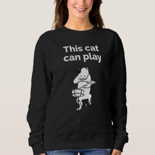 Moletom Jazz Cat Drummer