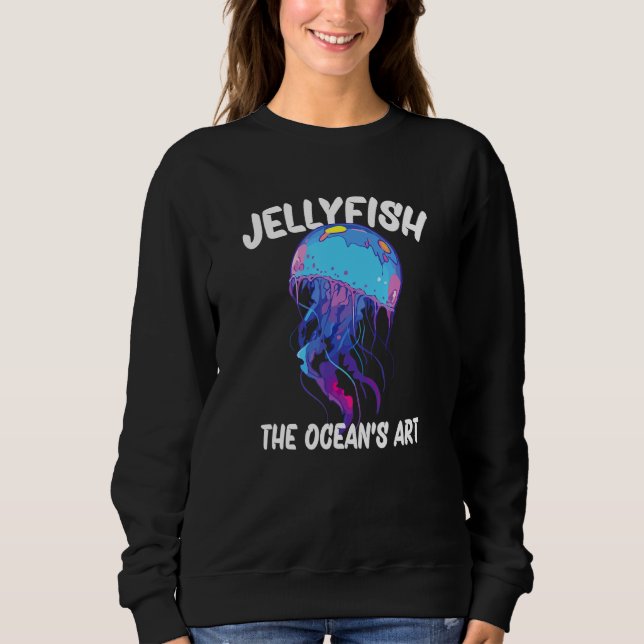 Moletom Jellyfish The Oceans Art_1 (Frente)