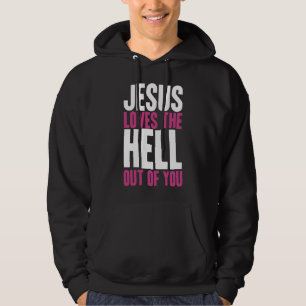 Moletom Jesus ama o inferno de você