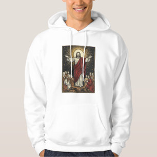 Moletom Jesus Antigo Glória Radiante Gravação Cristã De