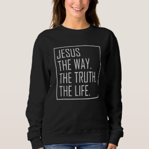 Moletom Jesus Como A Verdade A Vida