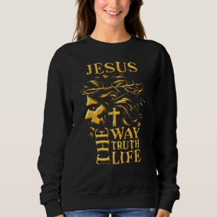 Moletom Jesus, como a vida da verdade