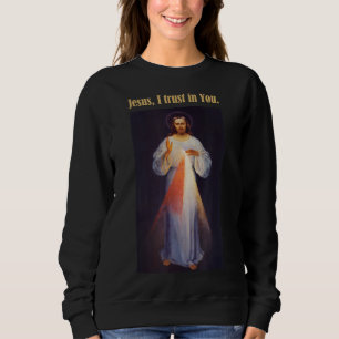 Moletom Jesus, confio em você Compaixão divino
