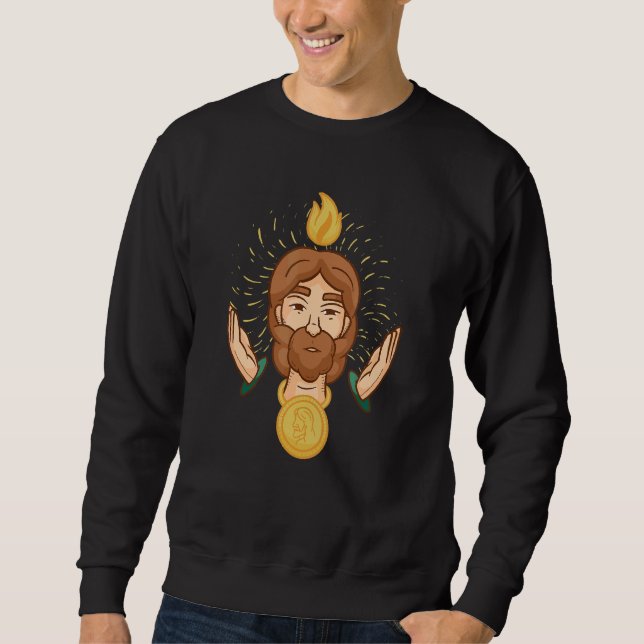 Moletom Jesus Cristo Bíblia Christian Cross (Frente)
