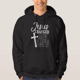 Moletom Jesus Cristo Cristão Mudou Minha Vida Pergunte-Me
