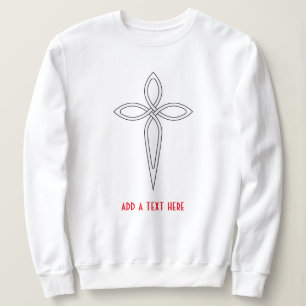 Moletom Jesus Cristo Cross Sweshirt