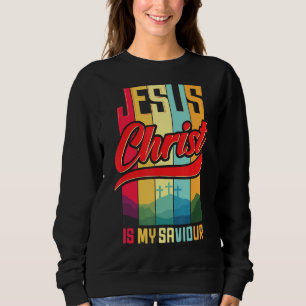 Moletom Jesus Cristo É Meu Salvador Para As Mulheres Crist