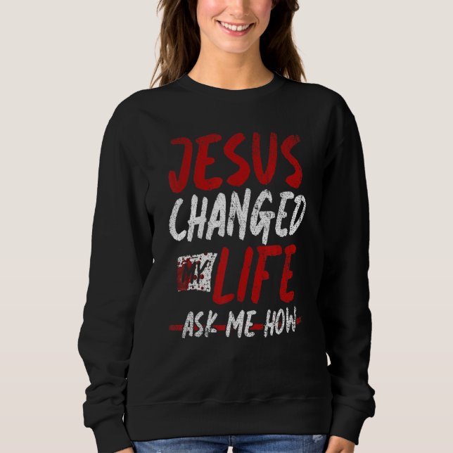 Moletom Jesus Devoteado Oração Cristã Jesus Deus Savi (Frente)