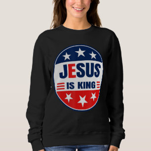 Moletom Jesus é a América Deus abençoe do Rei