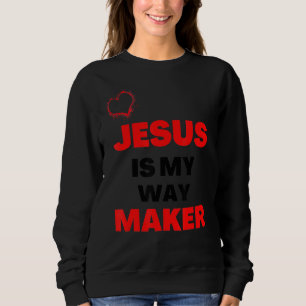 Moletom Jesus é a minha maneira de rezar o cristianismo