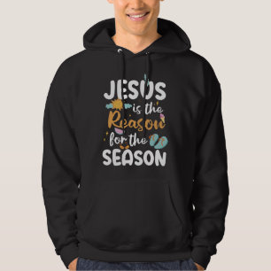 Moletom Jesus É a Razão da Temporada Fé de Verão