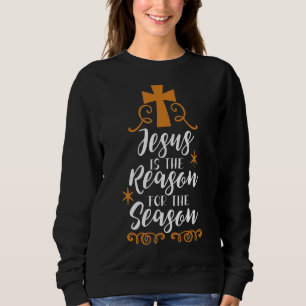 Moletom Jesus É A Razão Do Cristão De Natal