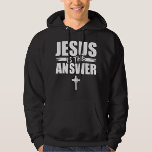 Moletom Jesus é a resposta Jesus T-Shirt Você é um Patriot