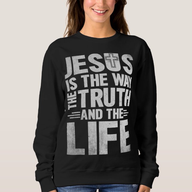 Moletom Jesus É A Verdade Da Vida (Frente)