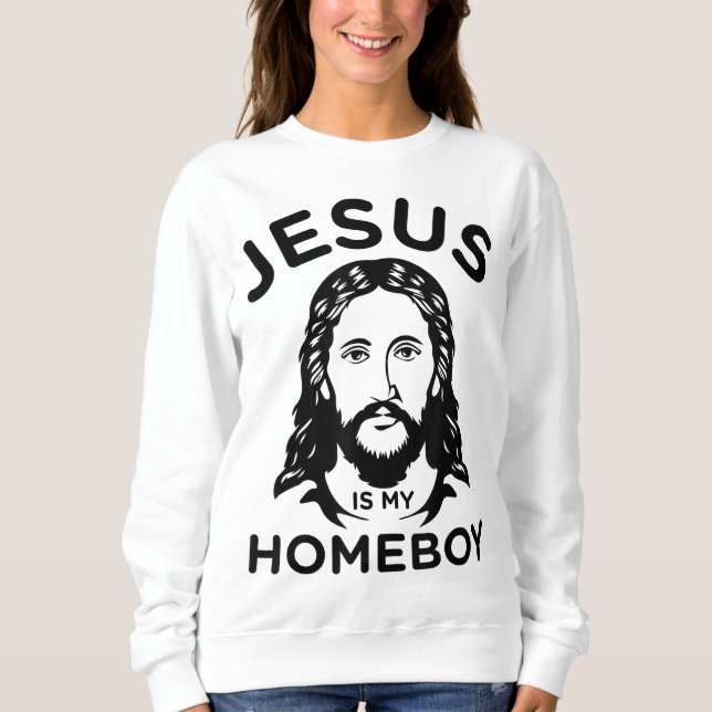 Moletom Jesus É Meu Ficar em casa (Frente)