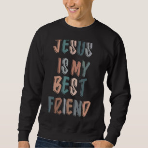 Moletom Jesus É Meu Melhor Amigo Para Deus Católico Cristã