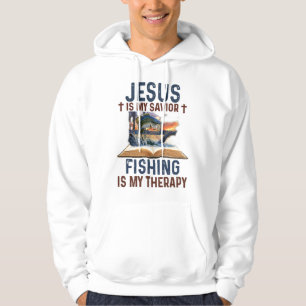 Moletom Jesus É Meu Salvador Pescar É Meu