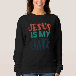 Moletom Jesus é o meu cristão religioso empolgado