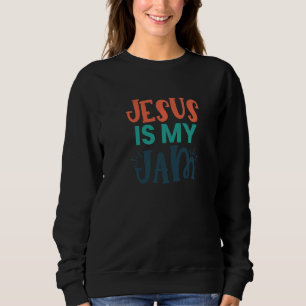 Moletom Jesus é o meu cristão religioso empolgado