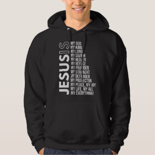 Moletom Jesus é o meu tudo Jesus T-Shirt Você é um pedaço