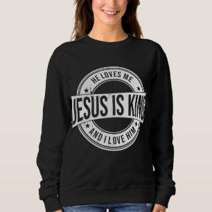 Moletom Jesus é rei