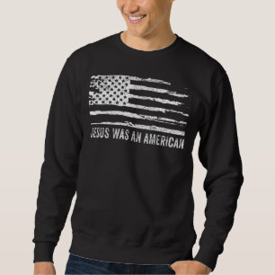 Moletom Jesus Era Um Americano No Dia 4 De Julho Americano
