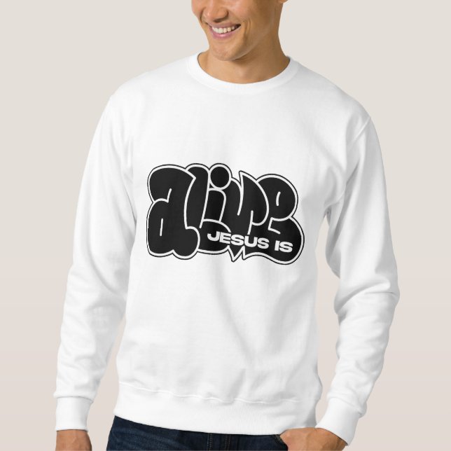 Moletom Jesus está vivo (Frente)