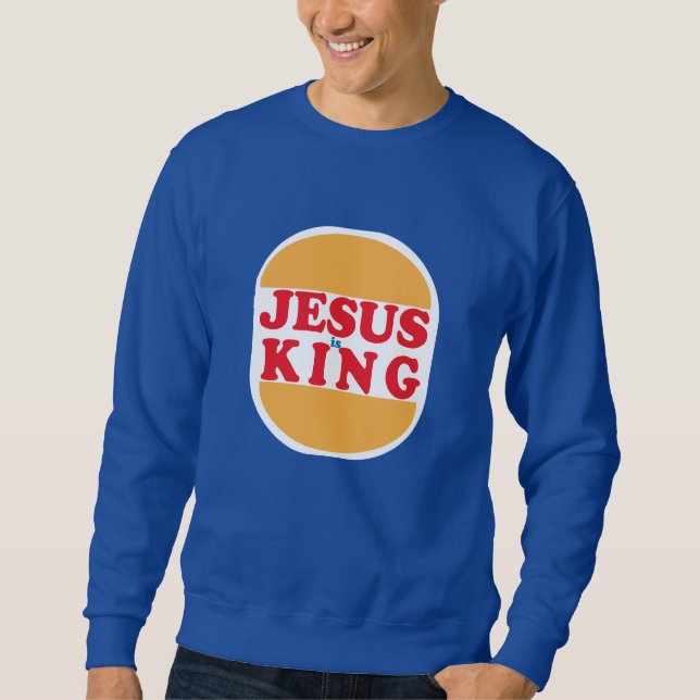 Moletom Jesus is King - Christian (Frente)