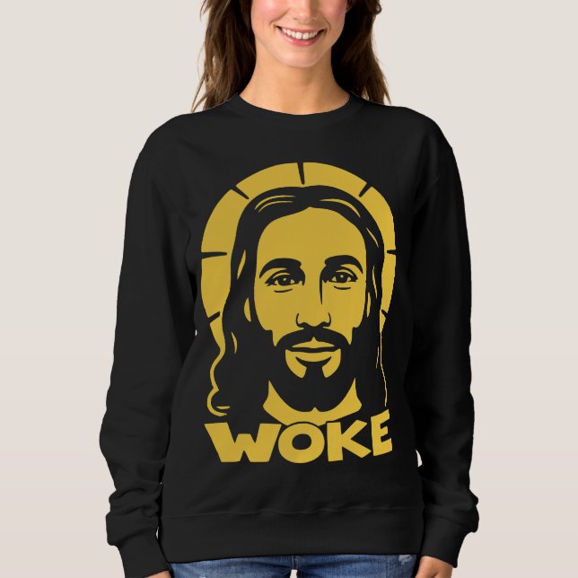 Moletom Jesus Is Woke Liberal (Frente)