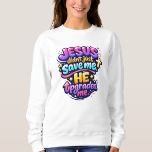Moletom JESUS me atualizou - Cristão