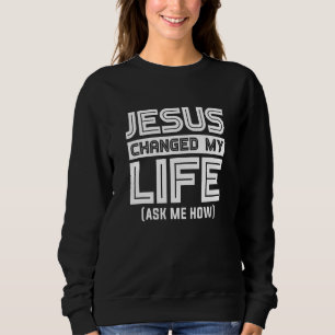 Moletom Jesus Muda Meu Cristo de Jesus