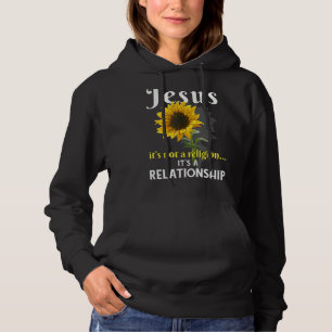Moletom Jesus Não é uma religião É uma relação Sunf