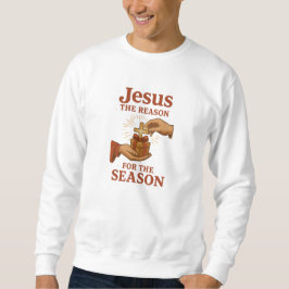 Moletom Jesus, o motivo da temporada - Natal