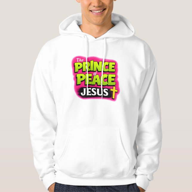 Moletom JESUS - O Príncipe da Paz - Cristão (Frente)