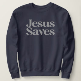 Moletom Jesus salva cristão, inspiração baseada na fé