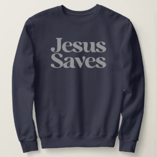 Moletom Jesus salva cristão, inspiração baseada na fé