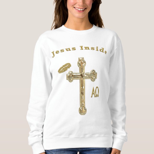 Moletom Jesus t-shirts Mulheres (Frente)