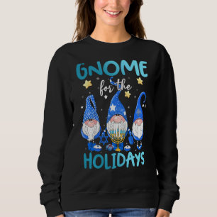 Moletom Jewish Gnomo The Holidays Hanukkah Menorah Ugly Ch