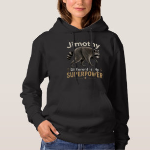 Moletom Jimothy diferente é meu superpoder