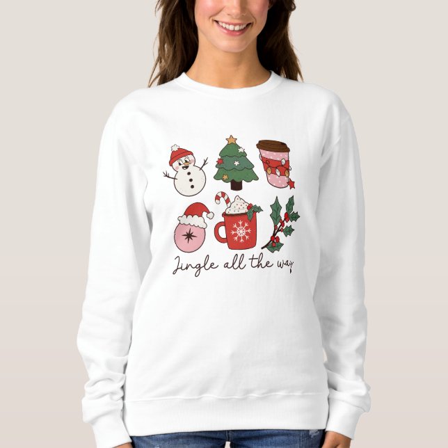 Moletom Jingle All Way (Frente)