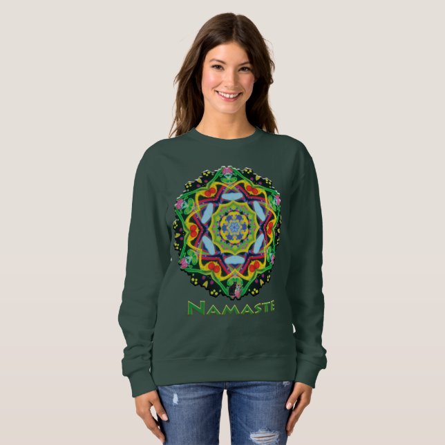 Moletom Jinx Namaste Kaleidoscope T-shirt (Frente Completa)