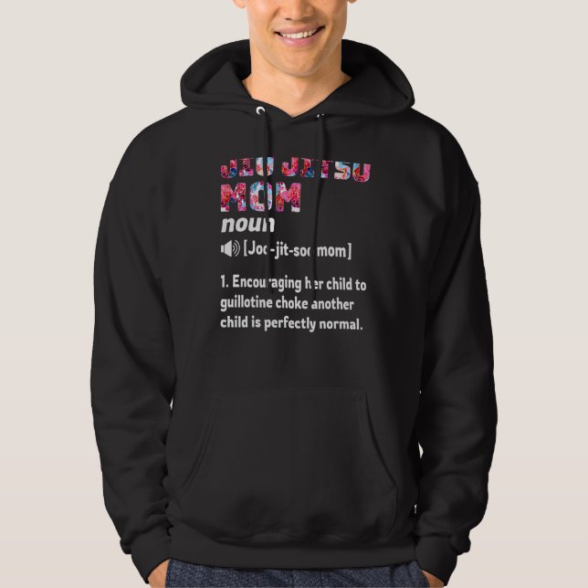 Moletom Jiu Jitsu - Definição de mãe (Frente)