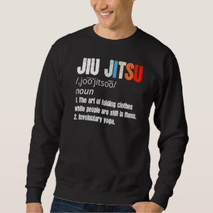 Moletom Jiu Jitsu Definição Vintage Retro Mma