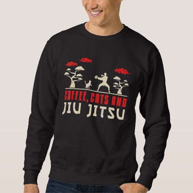 Moletom Jiu Jitsu Mma Bjj Hugger Cats E (Frente)