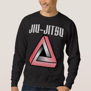 Moletom Jiu Jitsu Spray Paint Gracie Triangle Mma Muay T