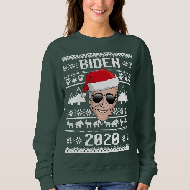 Moletom Joe Biden 2020 Natal Feio (Frente)