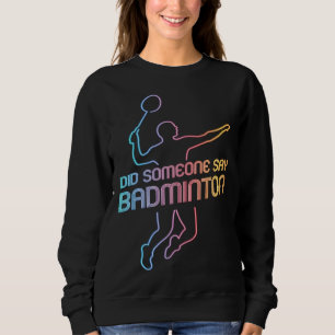 Moletom Jogador de Badminton Esportivo Hobby Peteca