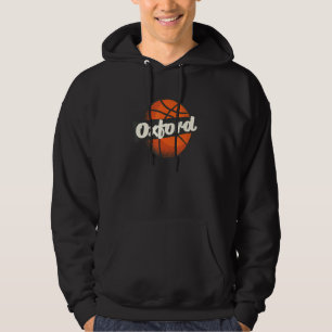 Moletom Jogador de Basquete Esportivo de Oxford Nascido na