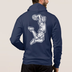 Moletom Jogador de Basquete Fazendo Design Luz de Slam Dun
