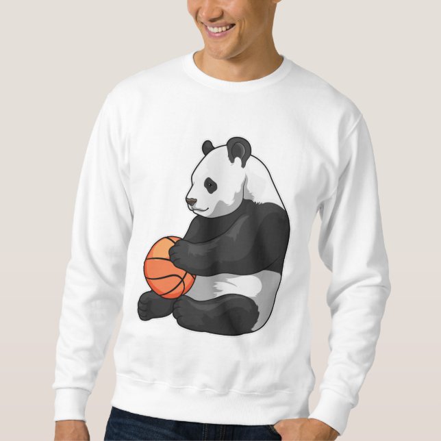 Moletom Jogador de basquete Panda Basquete (Frente)